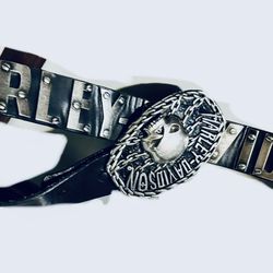 Harley Davidson Belt & Belt Buckle 