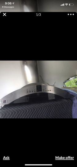 GE Monogram® 36" European-Style Wall-Mounted Vent Hood ZV750SY4SS