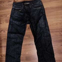Original Levi’s Shrink To Fit 501 Jeans Denim Black