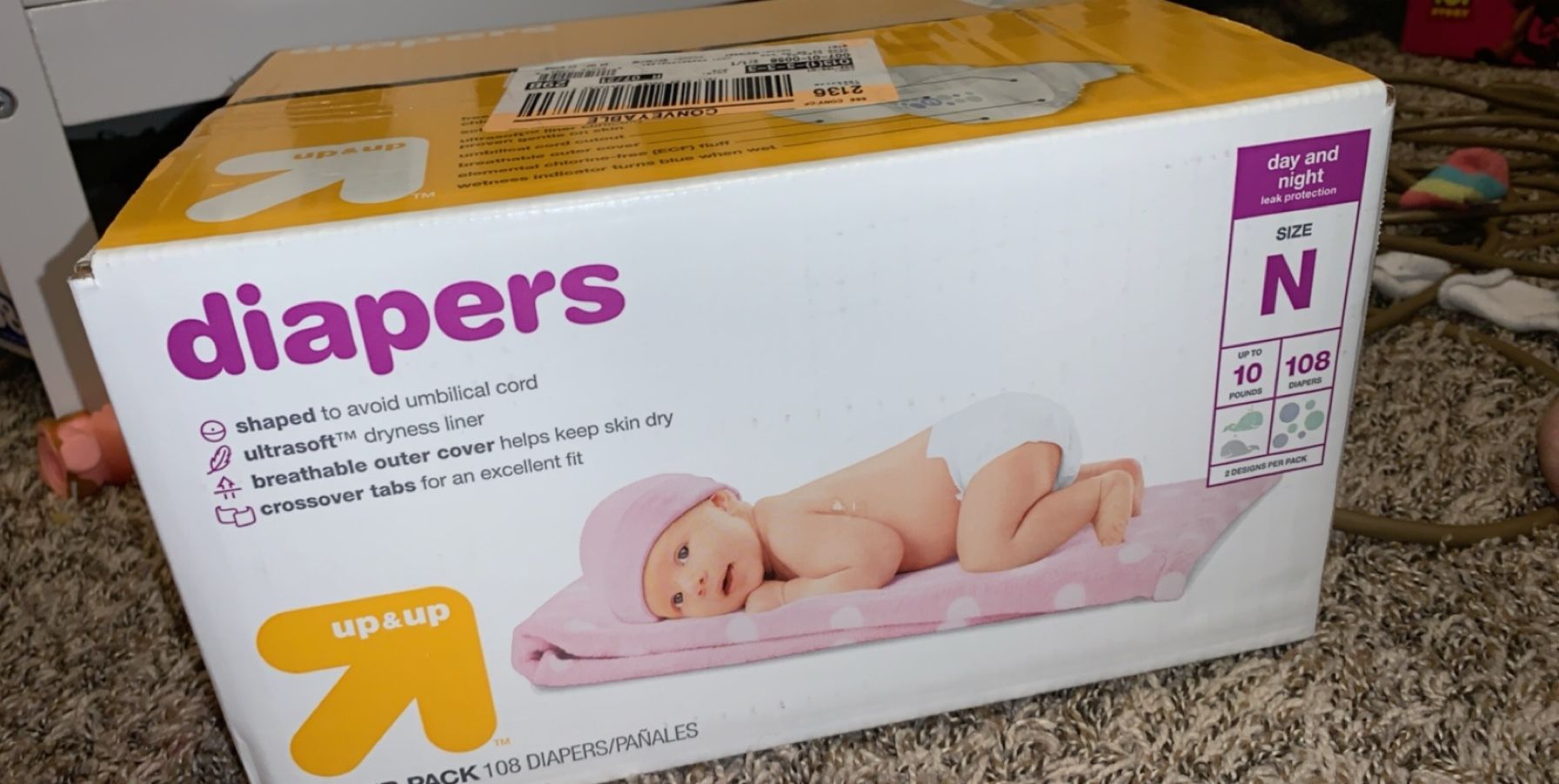 Up and up newborn diapers