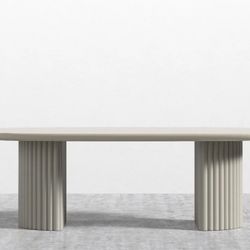 Rove Concepts Osten Dining Table – Alabaster