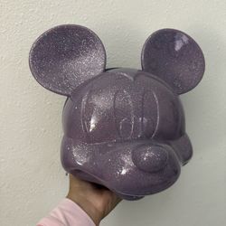 Loungefly Disney Mickey Mouse Glitter Purple Mini Backpack – NWT