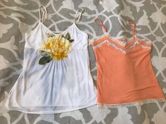 (10) 2 Banana Republic Camisoles Tops Shirts each worn once