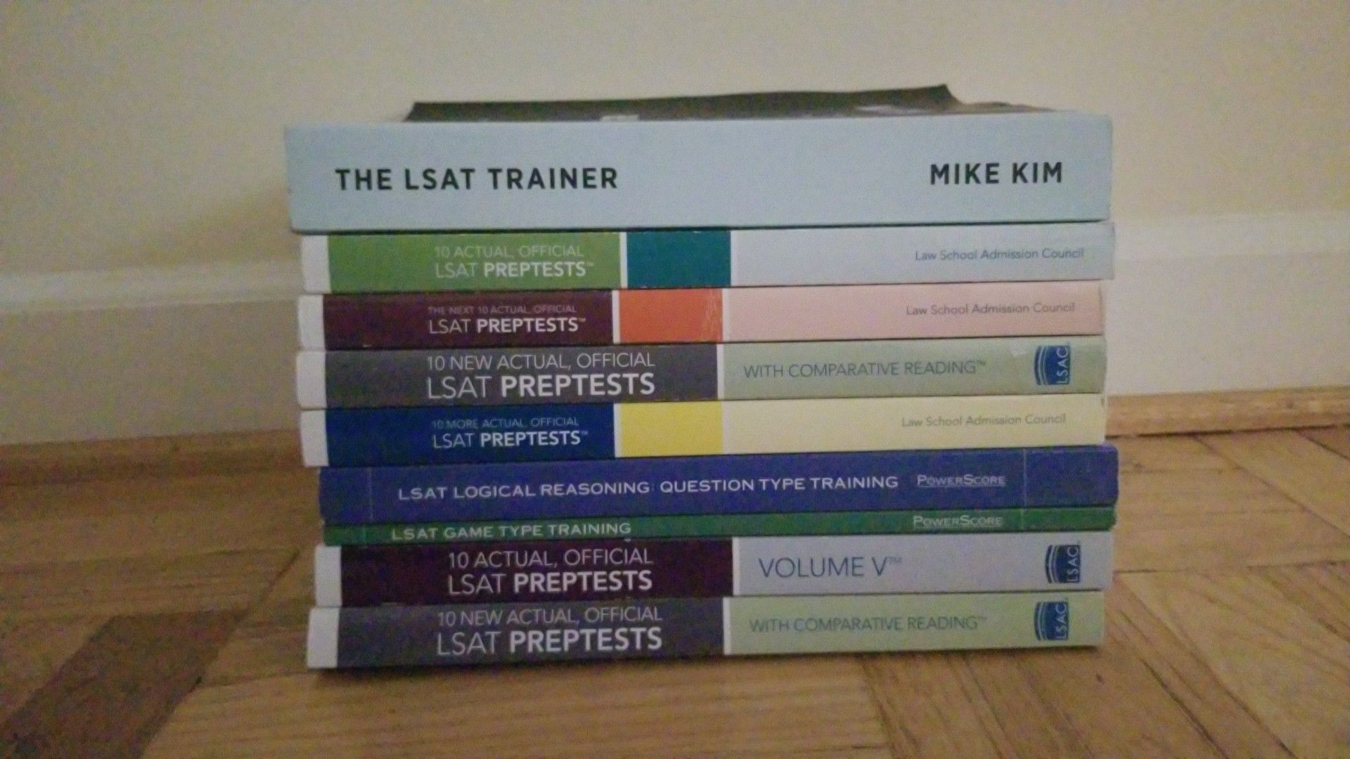 LSAT training books