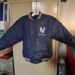 Kids reversible yankee bomber jacket