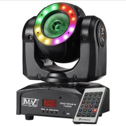 Jmaz Crazy Moving Heads W Hard Case/Controller And All Wires Plugs. 