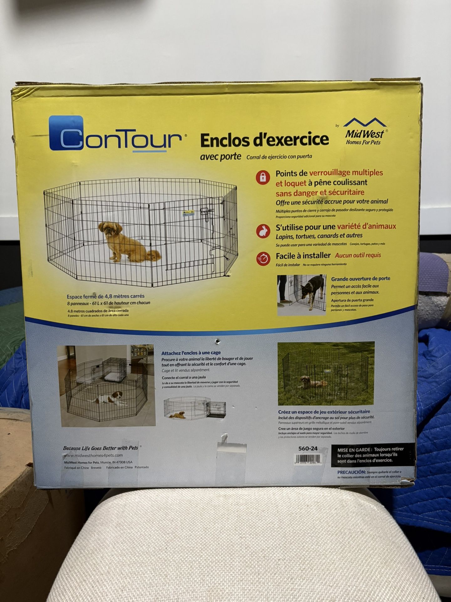 Dog Exercise Pen