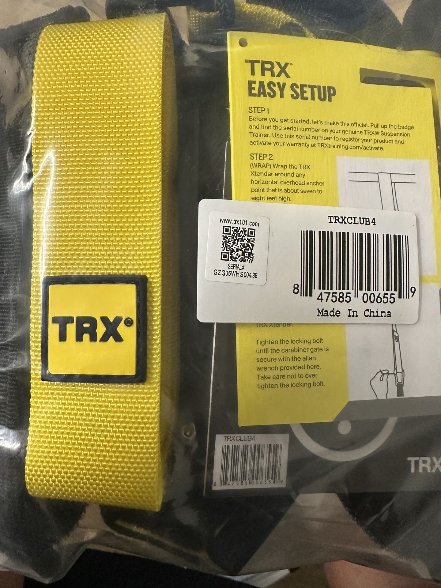 NEW TRX CLUB 4 SUSPENSION TRAINER! READY FOR PICKUP OR DELIVERY!!!