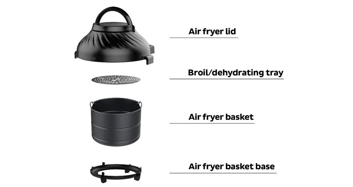 NEW Instant Pot Air Fryer Lid AND accessories