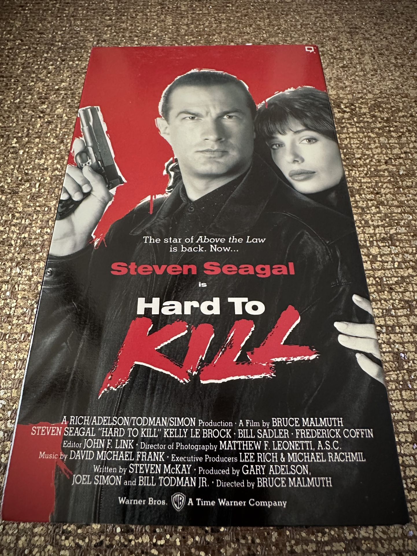 Hard To Kill VHS