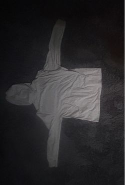 White Hoodie Sweatshirt