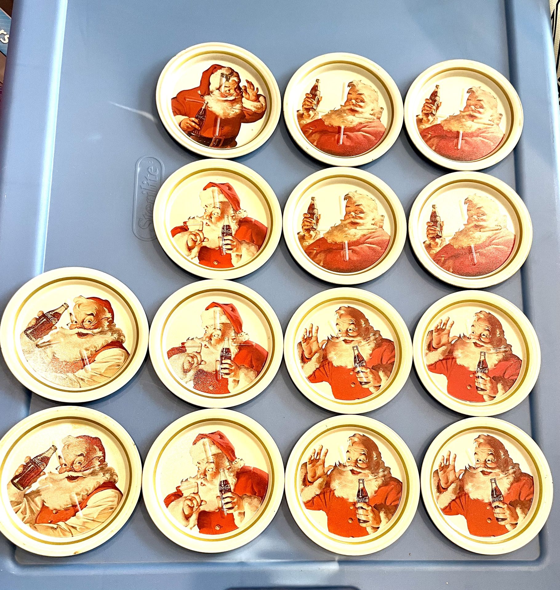 Coca-Cola Santa Coasters 14