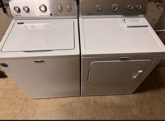 Maytag washer and dryer