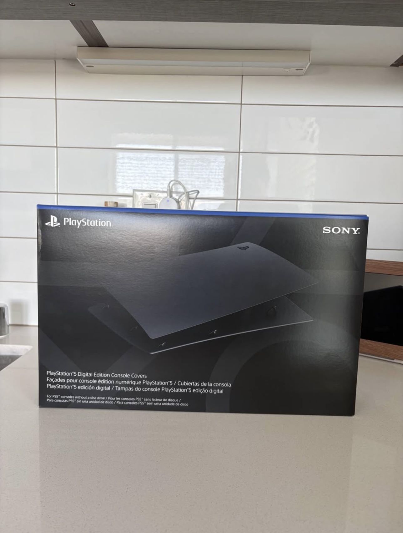 PS5 Digital Edition Cover - Midnight Black