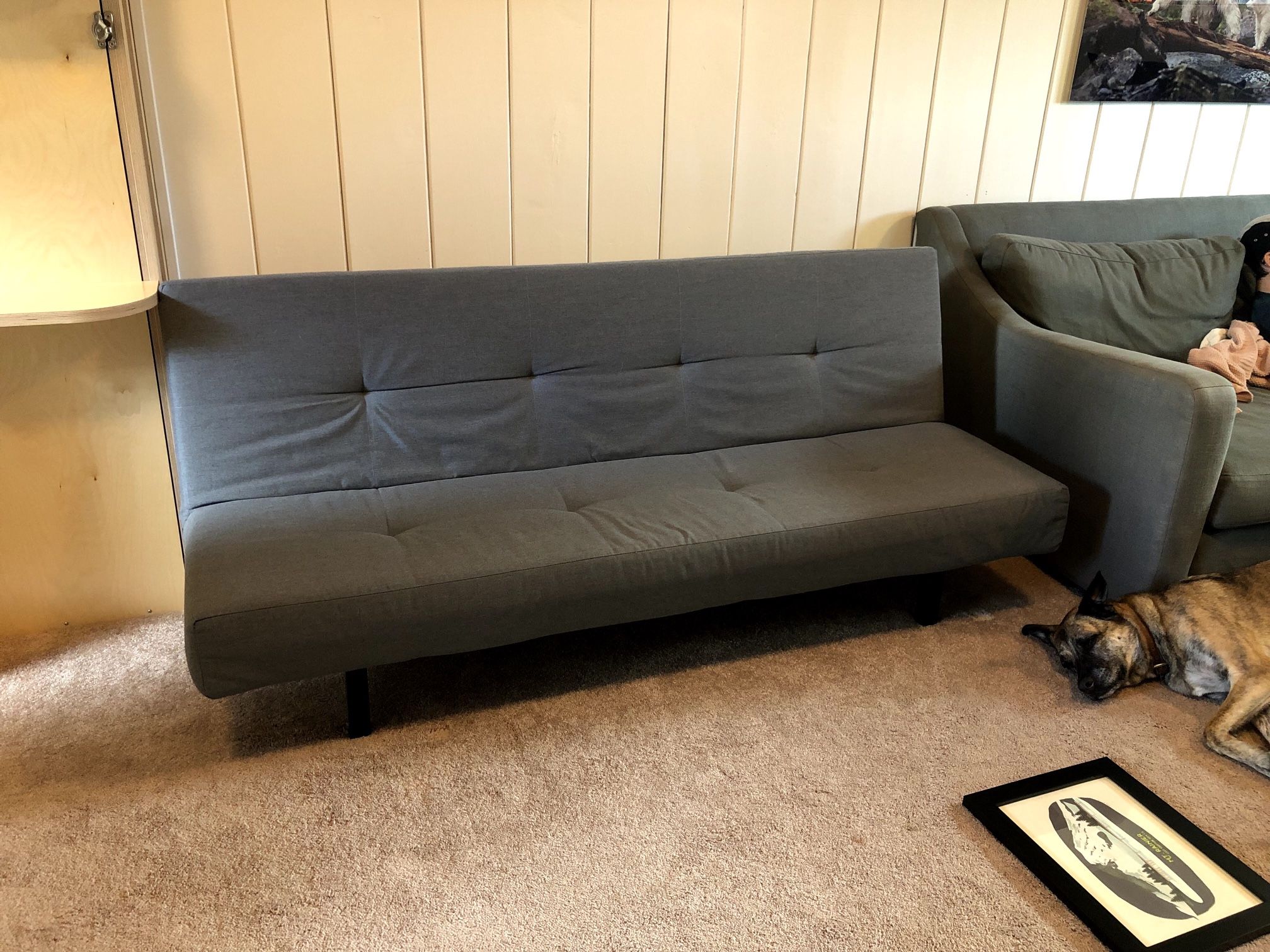 Grey IKEA Futon