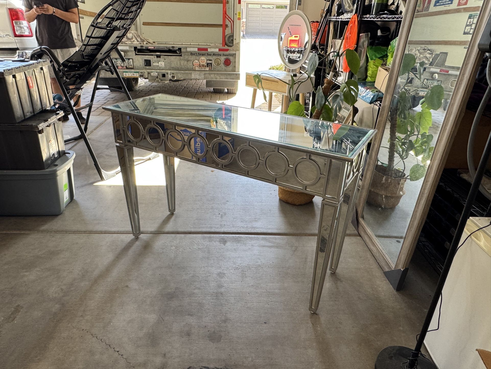 Mirror Console Table 