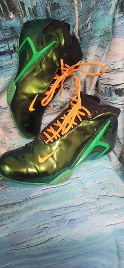 Nike Mens Basketball Shoes Zoom Hyperflight Green