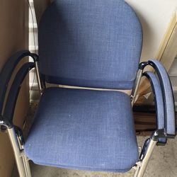 2 Blue Office Chair