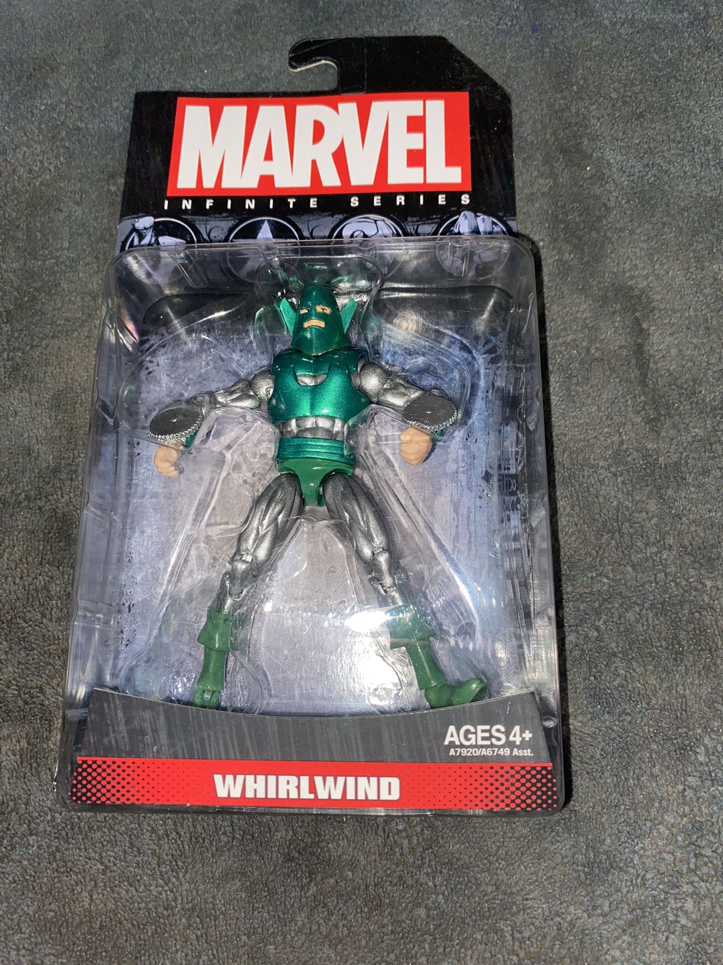 Marvel Infinite Series: Whirlwind. New On Card.