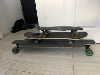 3 skateboards for sell