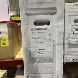 Vissani 36 In Under Cabinet Range, Hood In Stainless Steel