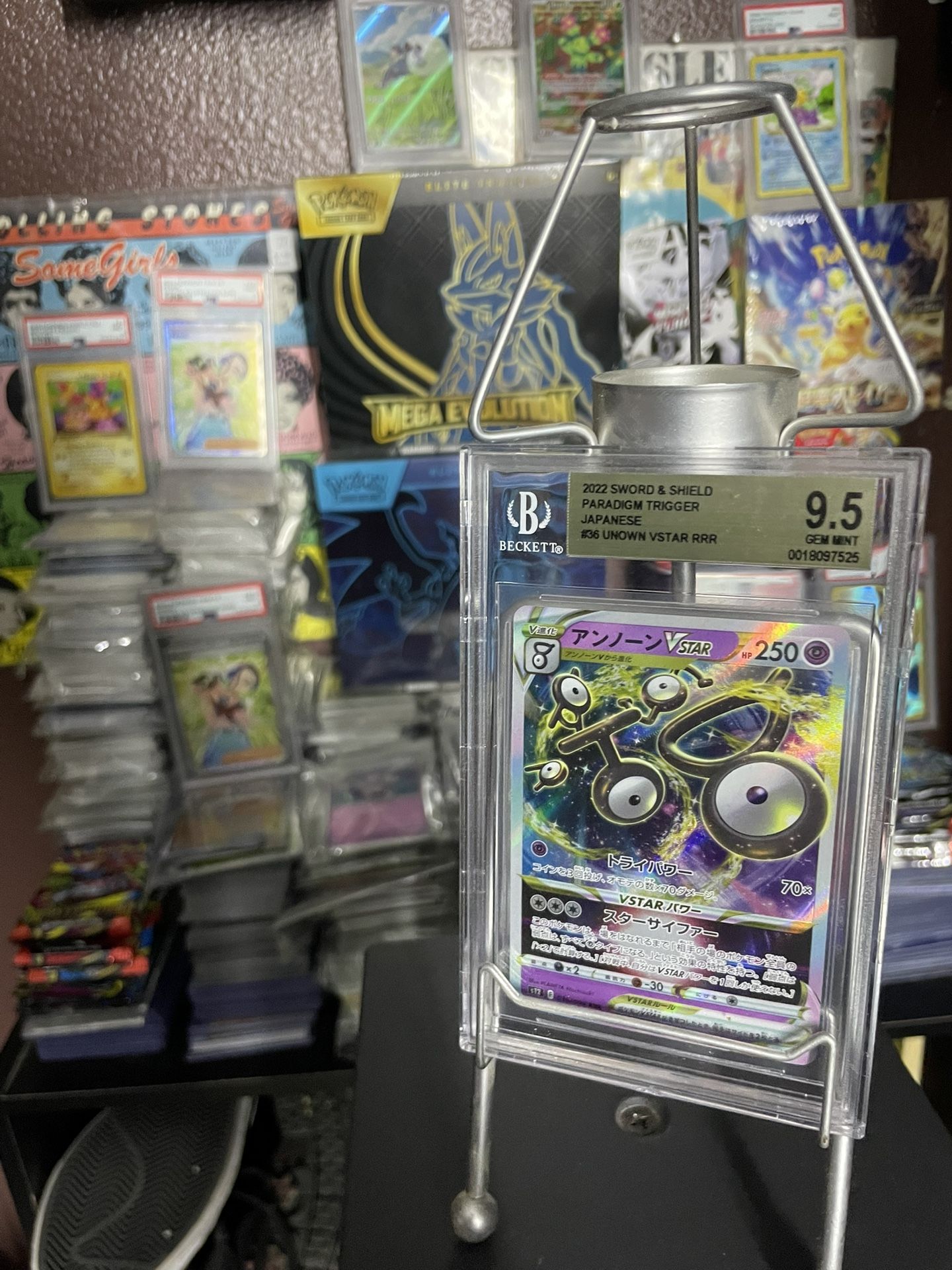 Pokémon Slab Unown Vstar RRR