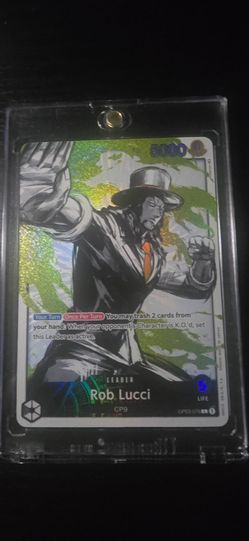 One Piece TCG Rob Lucci OP03-076 Alternate Art Leader