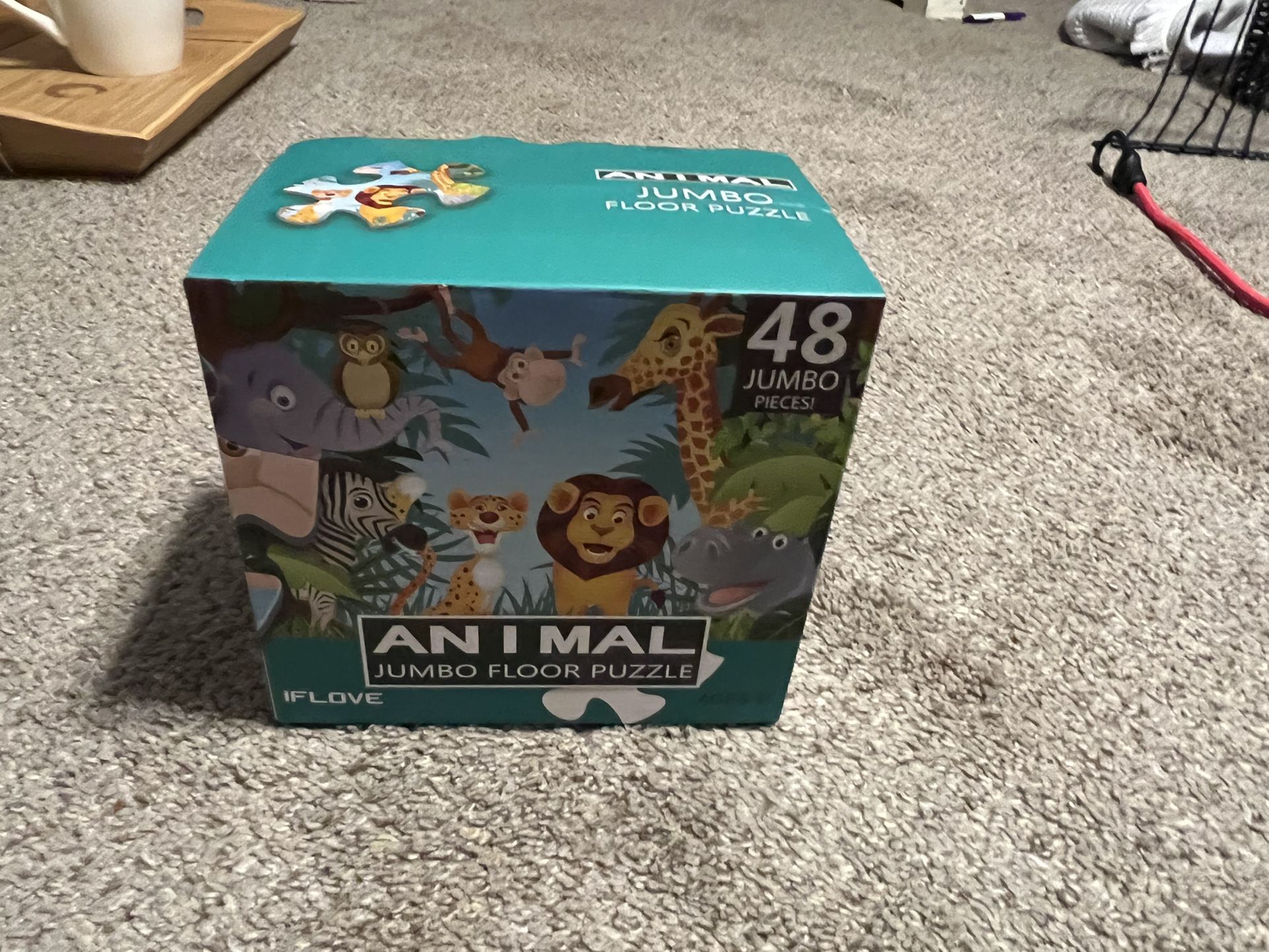 Animal Jumbo Floor Puzzle 48piece 