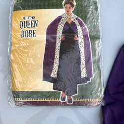 King Or Queen Robe Velvet Purple$30 