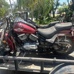 2002 Kawasaki Vulcan, 800 complete Rr Parts no title