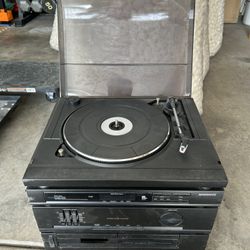 vintage Magnavox Vinyl stereo system