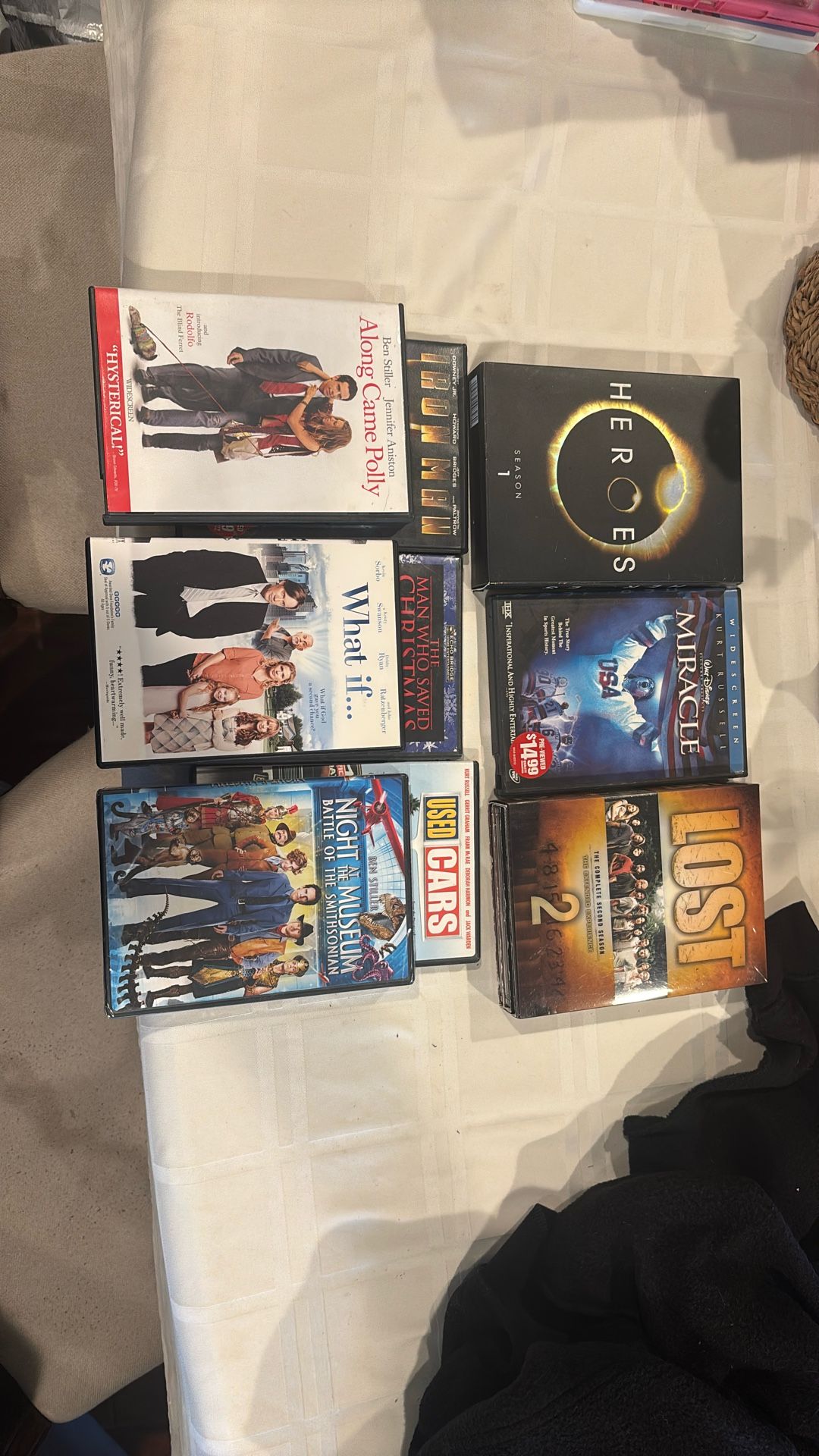 Free DVD’s And Carrying Case
