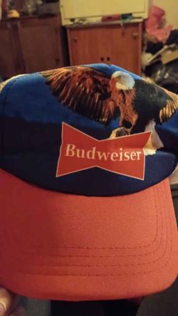 Vintage Budweiser Eagle Trucker Hat