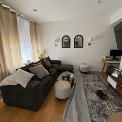 107” Modular Foam Cloud Couch