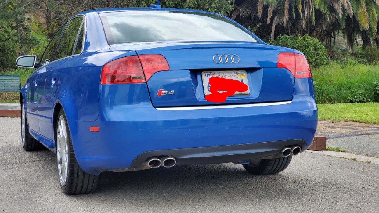 Audi S4 B7 Oem Axle Back Exhaust 