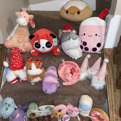 BRAND NEW Stuffed Animals Gift Bundle (18 items)- PERFECT FOR CHRISTMAS 