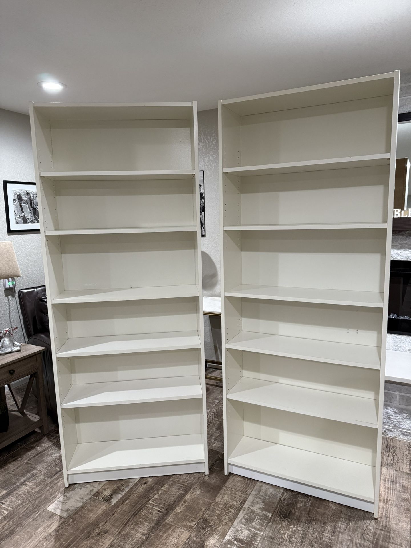 White Shelves