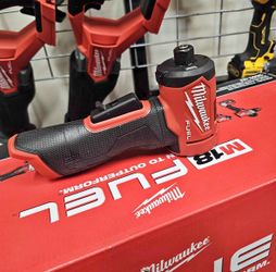 Milwaukee M12 FUEL 12V Lithium-Ion Brushless Cordless 1/4 in. Right Angle Die Grinder (Tool-Only)