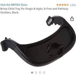 Britax Child Tray for Single B Agile B Free and Pathway Strollers Black for Sale in Alhambra CA OfferUp