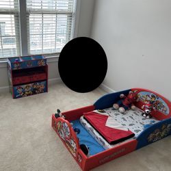 Paw Patrol Bed/Toy Set