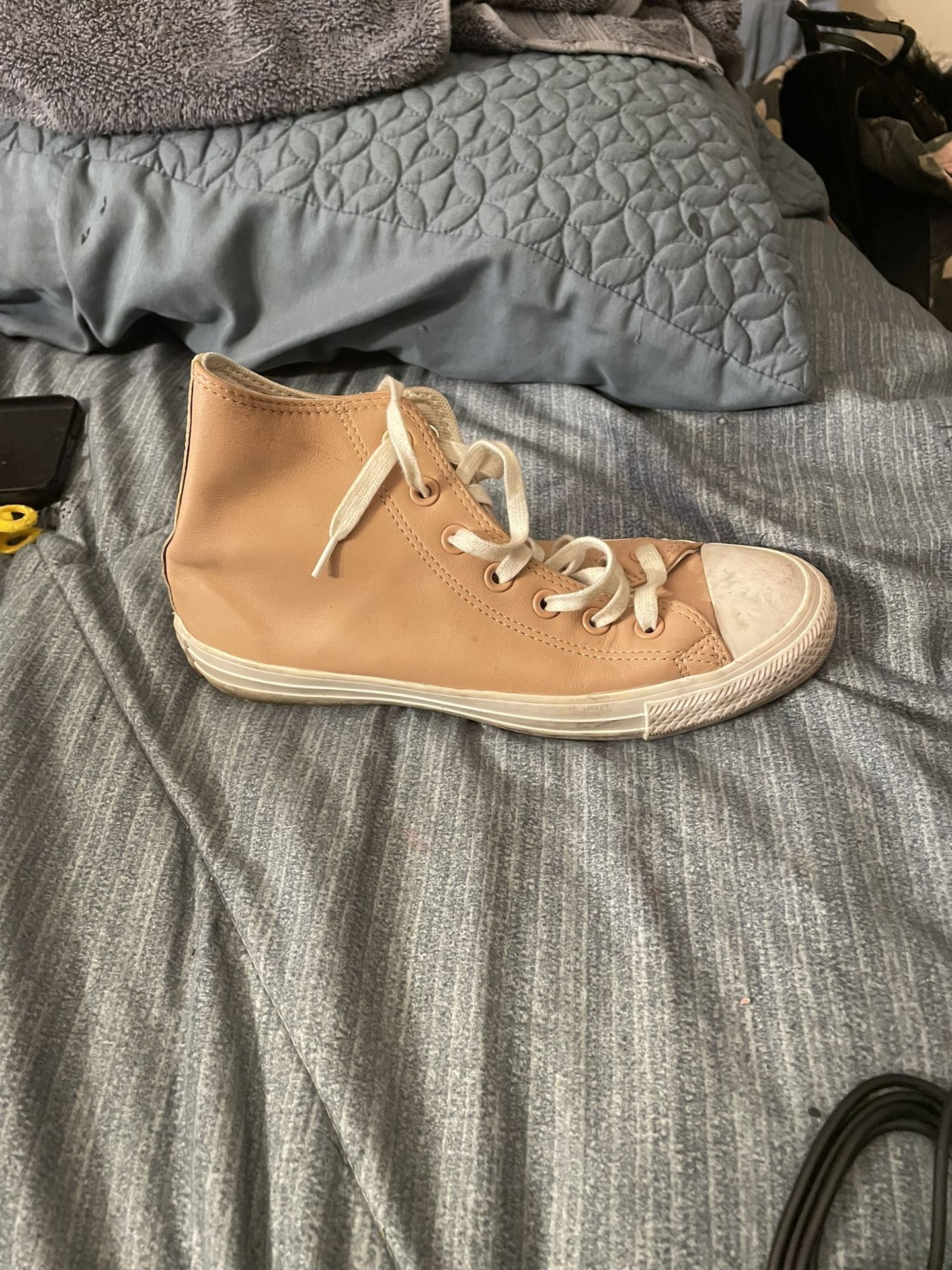 Rose gold converse