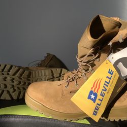 BELLEVILLE MEN'S C300 HOT WEATHER MILITARY BOOTS - STEEL TOE