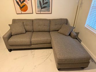 Gray Sectional Sofa