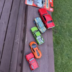 Lot Of 5 Cars Including Ford 1964 