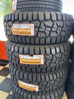 📲‼️37x12.50R20 vendo set de llantas nuevas Ground Speed Rt