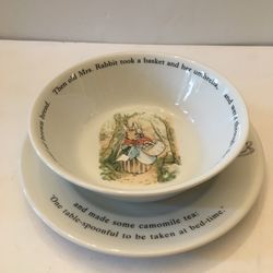 Wedgwood China Peter Rabbit Made In England