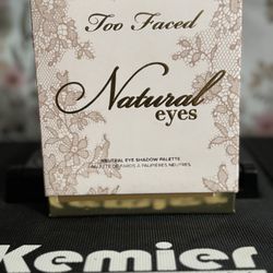 Too Faced Natural Color Eyeshadow Palette 