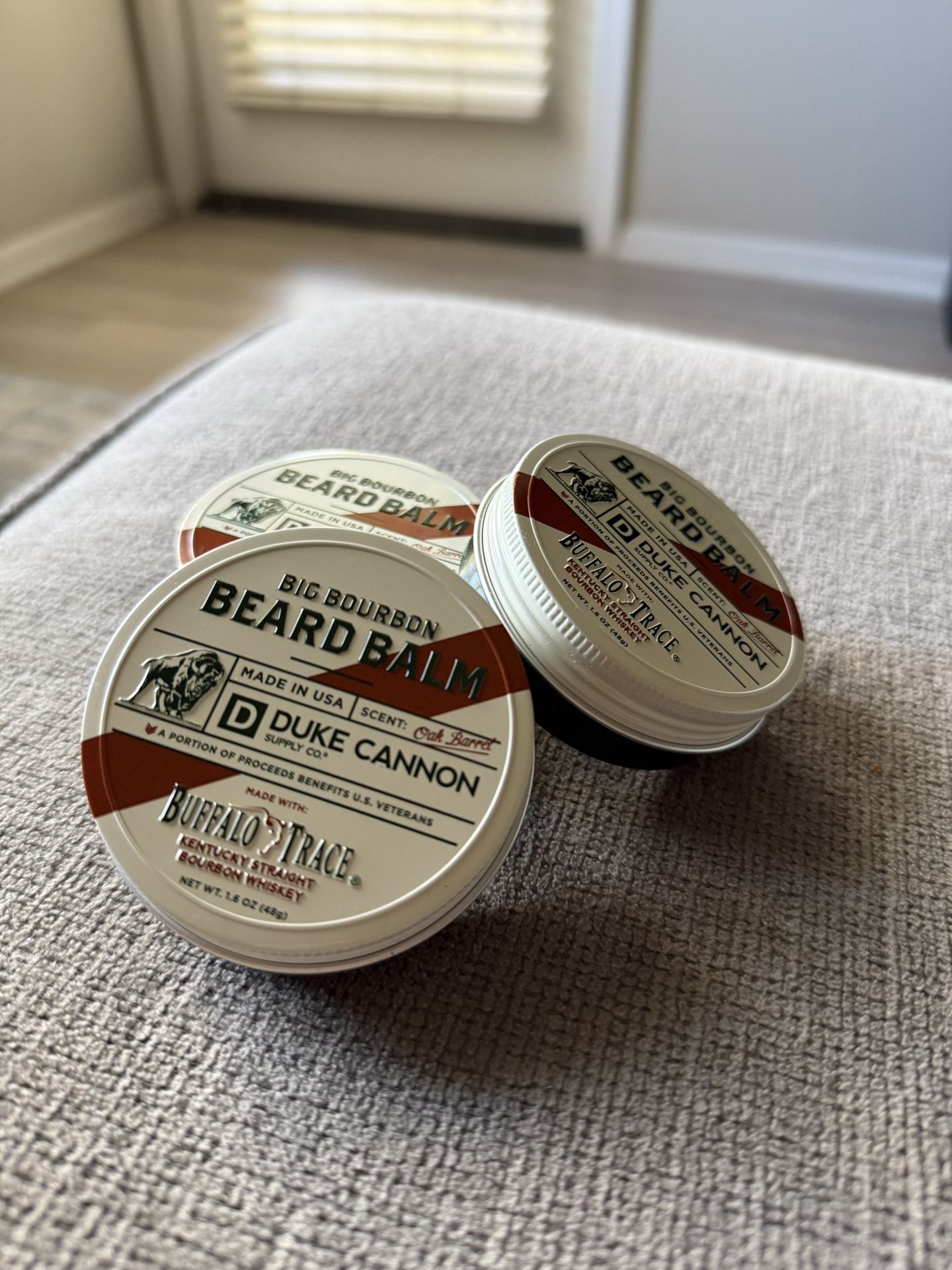 Big Bourbon Beard Balm Duke Cannon 5.00 Dollars A Piece