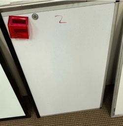 Magnet board with black frame