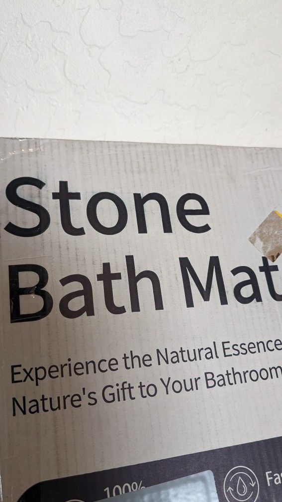 Stone Bath Mat Fast Drying